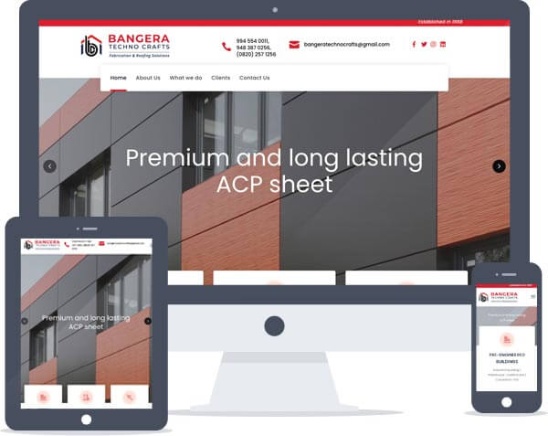 Bangera Techno Crafts - Wordpress Development