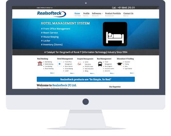 Realsofteck - Website Design