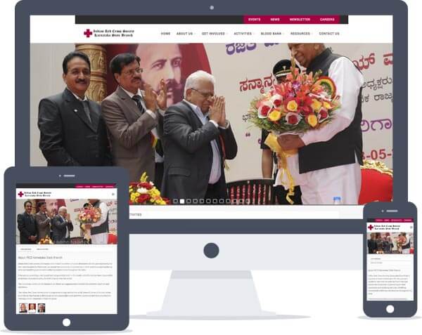 Red Cross Karnataka - CMS Website Development